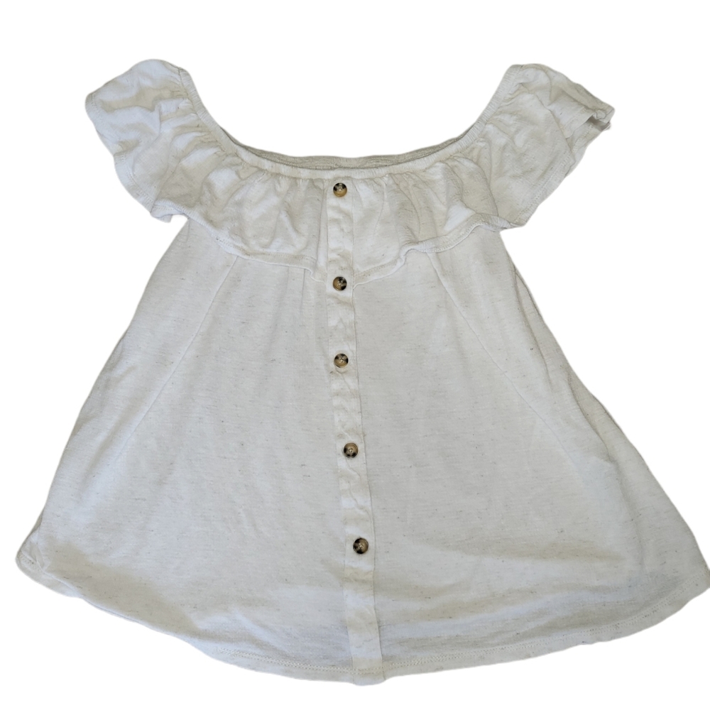 Universal Thread Natural Boho Top sz S